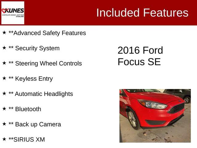 2016 Ford Focus SE