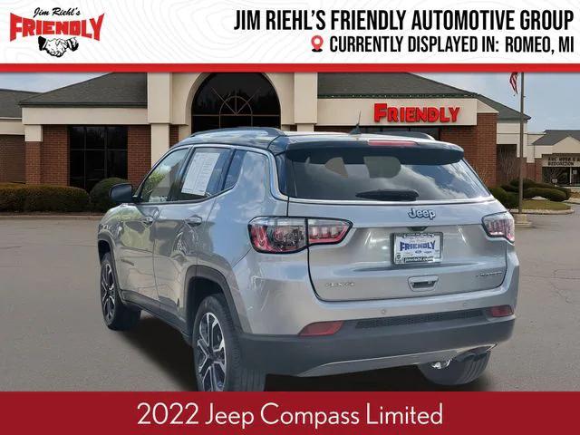 2022 Jeep Compass Limited 4x4 2022 Jeep Compass Limited 4x4