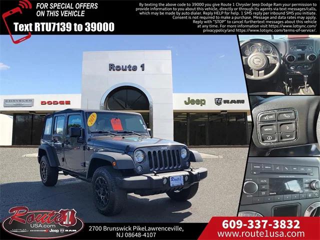 2018 Jeep Wrangler JK Unlimited Sport 4x4