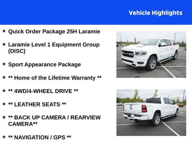 2021 RAM 1500 Laramie Crew Cab 4x4 57 Box