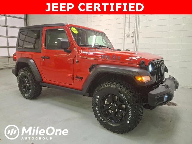2021 Jeep Wrangler Willys 4X4 2021 Jeep Wrangler Willys 4X4