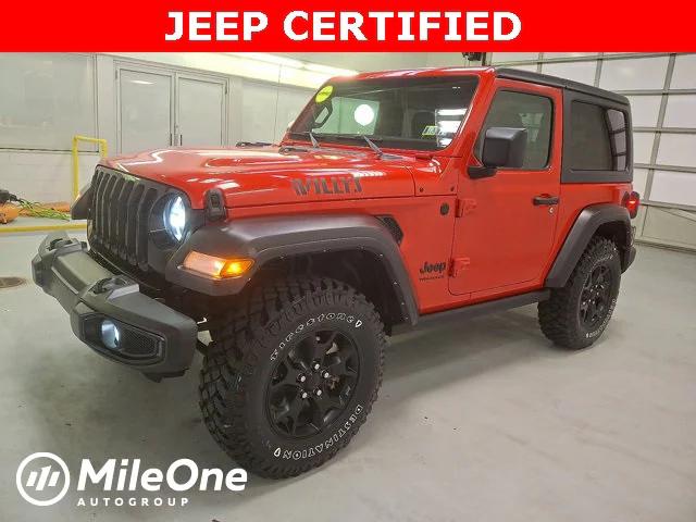 2021 Jeep Wrangler Willys 4X4 2021 Jeep Wrangler Willys 4X4