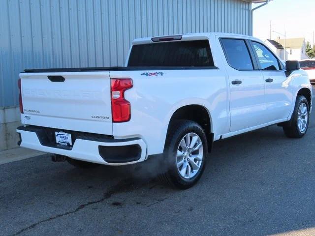 2021 Chevrolet Silverado 1500 4WD Crew Cab Short Bed Custom 2021 Chevrolet Silverado 1500 4WD Crew Cab Short Bed Custom
