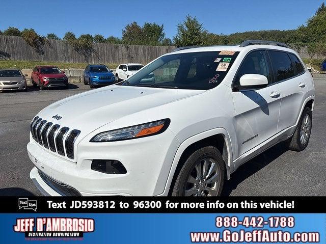 2018 Jeep Cherokee Overland 4x4