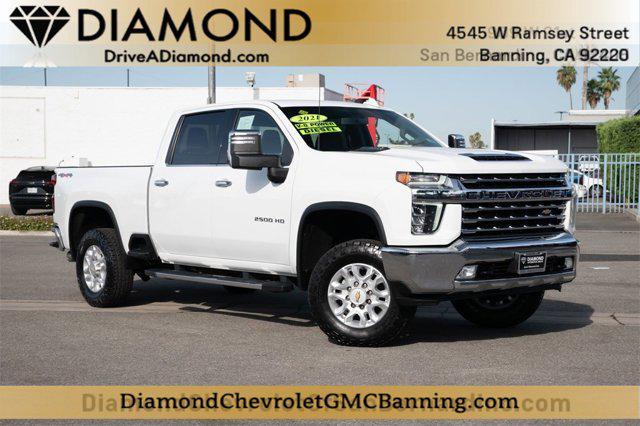 2021 Chevrolet Silverado 2500HD 4WD Crew Cab Standard Bed LTZ for sale in Banning, CA