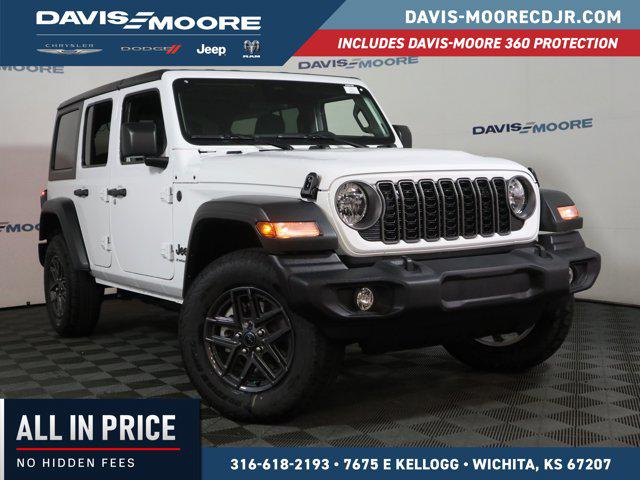 2026 Jeep Wrangler 4-Door Sport S 4x4 for sale in Wichita, KS