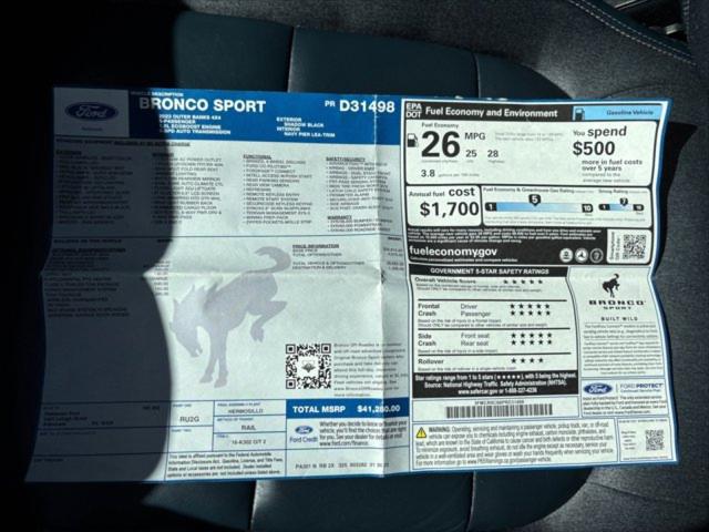 2023 Ford Bronco Sport Outer Banks