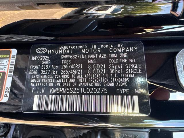 2026 Hyundai Palisade Calligraphy