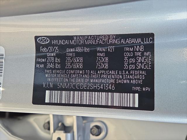 2025 Hyundai Tucson SEL Convenience