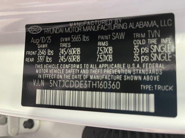 2026 Hyundai Santa Cruz SEL Activity