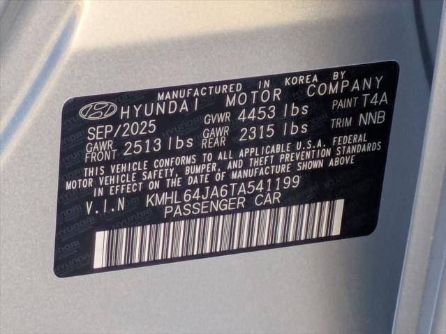 2026 Hyundai Sonata SEL Sport
