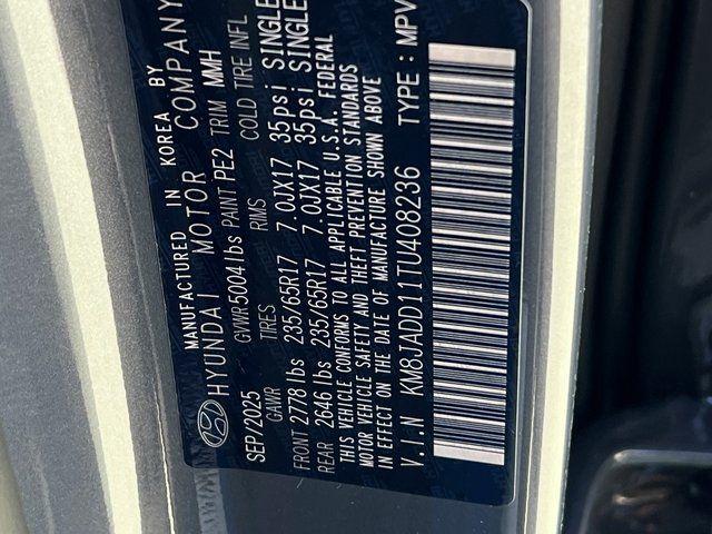 2026 Hyundai Tucson Hybrid Blue SE