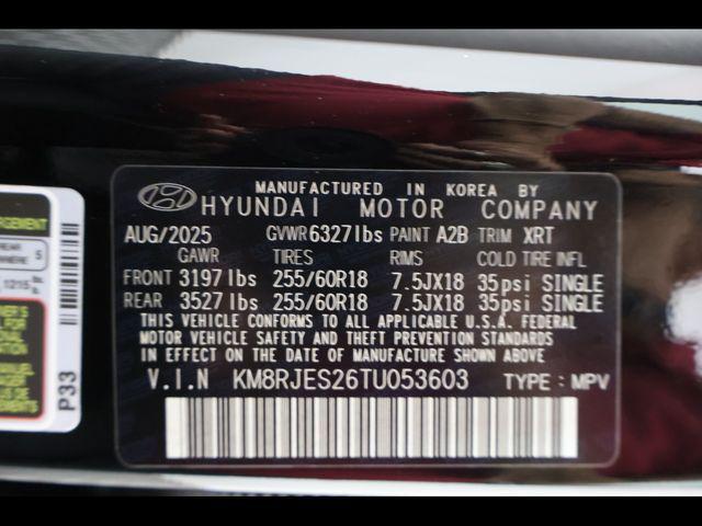2026 Hyundai Palisade XRT Pro