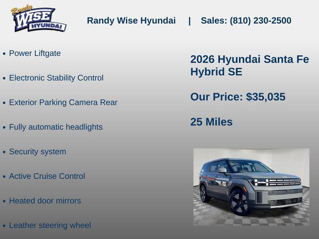 2026 Hyundai Santa Fe Hybrid SE