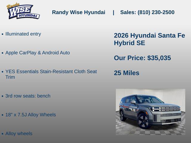 2026 Hyundai Santa Fe Hybrid SE