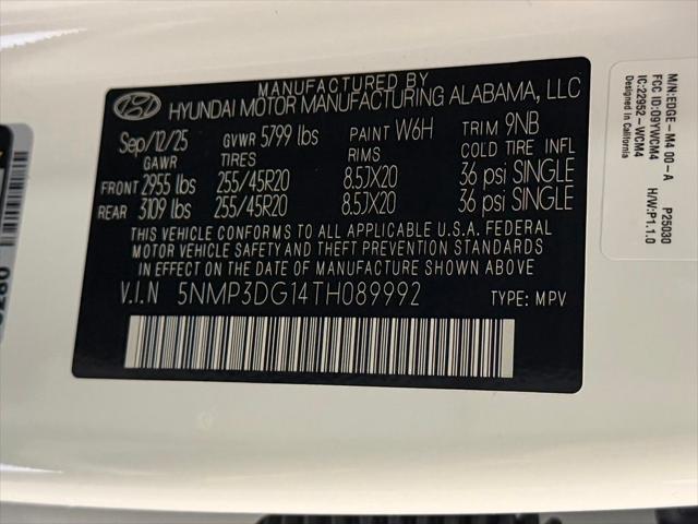 2026 Hyundai Santa Fe Hybrid Limited