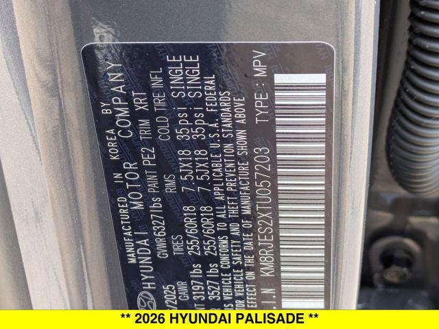 2026 Hyundai Palisade XRT Pro