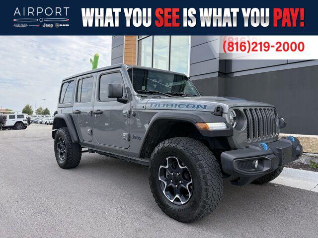 2022 Jeep Wrangler 4xe Unlimited Rubicon 4x4 for sale in Platte City, MO