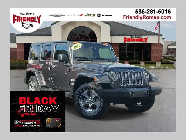 2017 Jeep Wrangler Unlimited Sahara 4x4