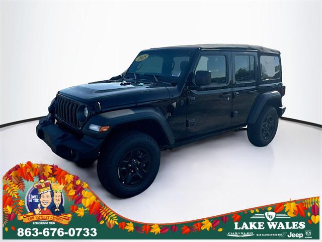 2025 Jeep Wrangler WRANGLER 4-DOOR SPORT