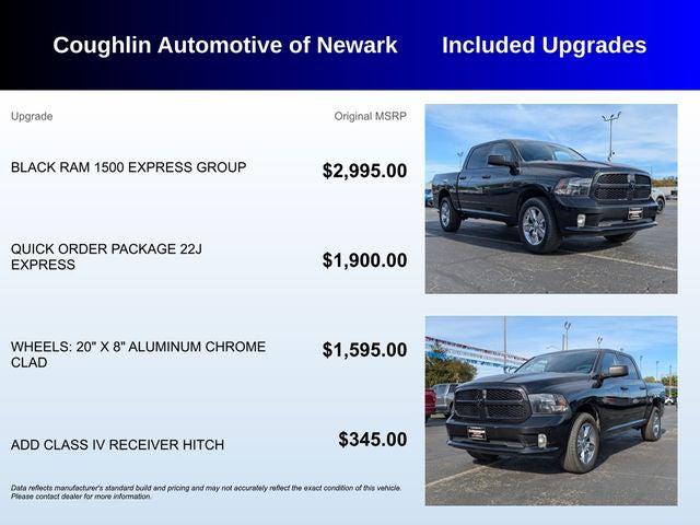 2017 RAM 1500 Express Crew Cab 4x4 57 Box