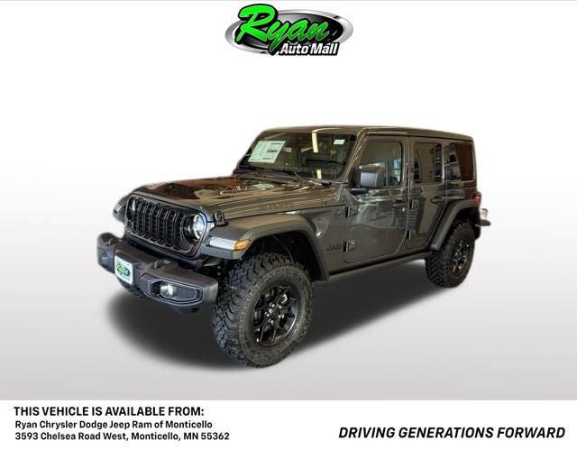 2026 Jeep Wrangler WRANGLER 4-DOOR WILLYS 2026 Jeep Wrangler WRANGLER 4-DOOR WILLYS