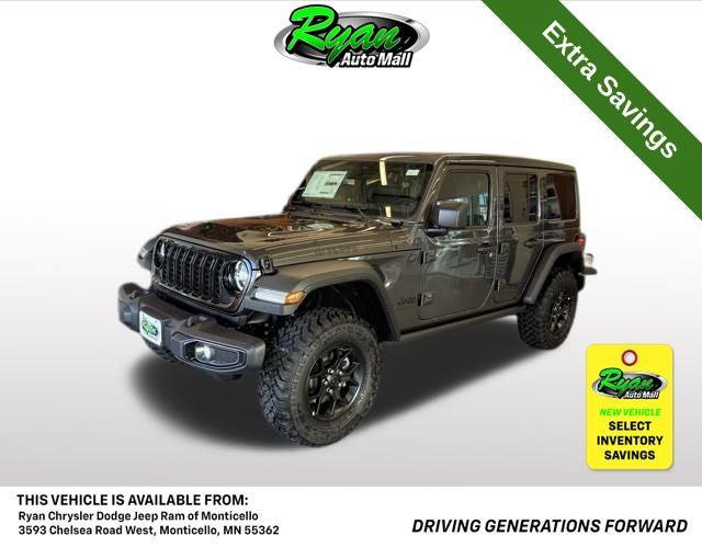 2026 Jeep Wrangler WRANGLER 4-DOOR WILLYS