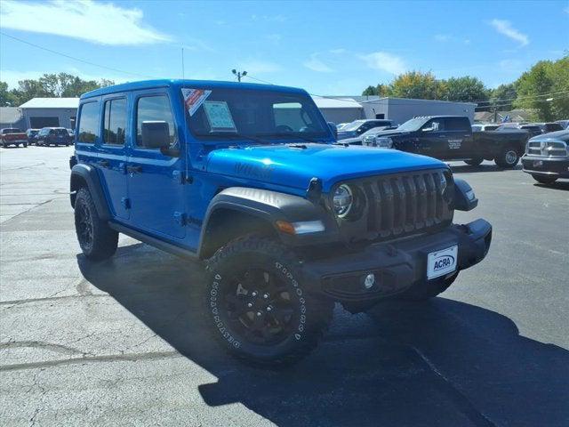 2021 Jeep Wrangler Unlimited Willys 4x4 2021 Jeep Wrangler Unlimited Willys 4x4