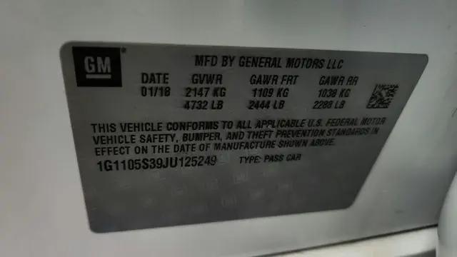 2018 Chevrolet Impala 1LT