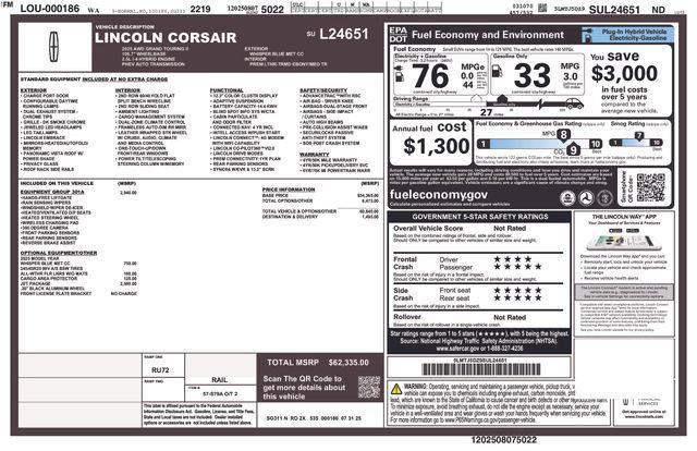 2025 Lincoln Corsair Grand Touring