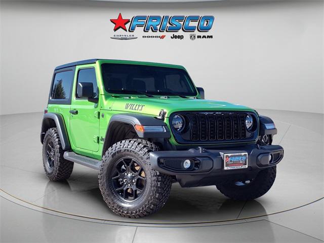 2026 Jeep Wrangler WRANGLER 2-DOOR WILLYS 2026 Jeep Wrangler WRANGLER 2-DOOR WILLYS
