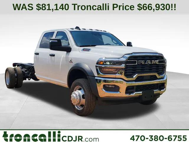 2026 RAM Ram 4500 Chassis Cab RAM 4500 TRADESMAN CHASSIS CREW CAB 4X4 60 CA