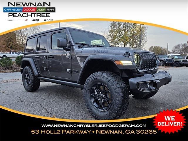 2026 Jeep Wrangler WRANGLER 4-DOOR WILLYS 2026 Jeep Wrangler WRANGLER 4-DOOR WILLYS