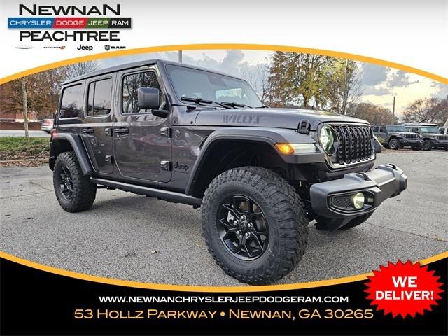 2026 Jeep Wrangler WRANGLER 4-DOOR WILLYS 2026 Jeep Wrangler WRANGLER 4-DOOR WILLYS