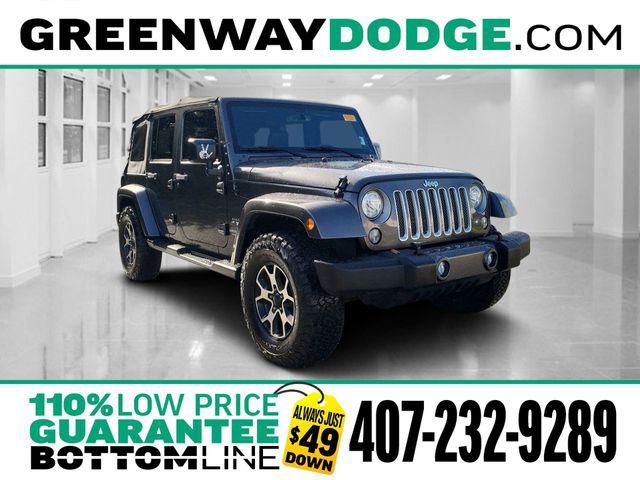 2017 Jeep Wrangler Unlimited Sahara 4x4