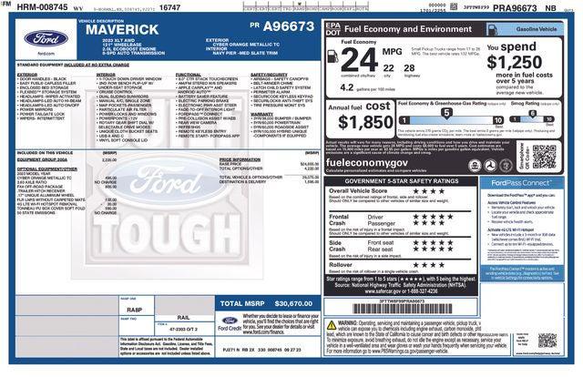 2023 Ford Maverick XLT