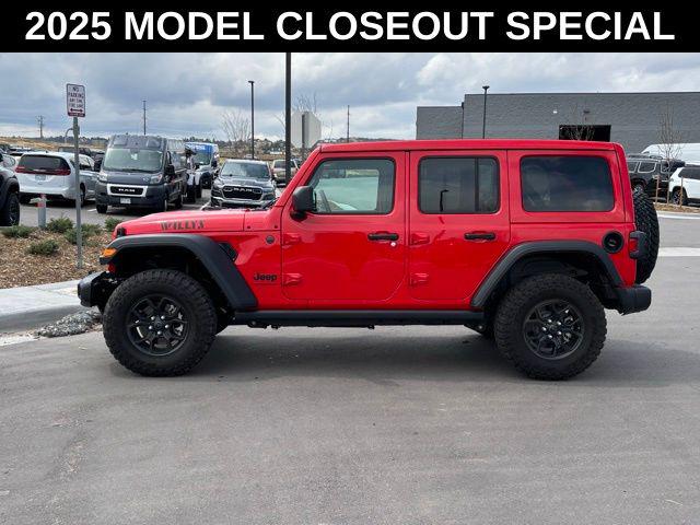 2025 Jeep Wrangler 4-Door Willys 4x4