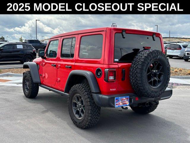 2025 Jeep Wrangler 4-Door Willys 4x4