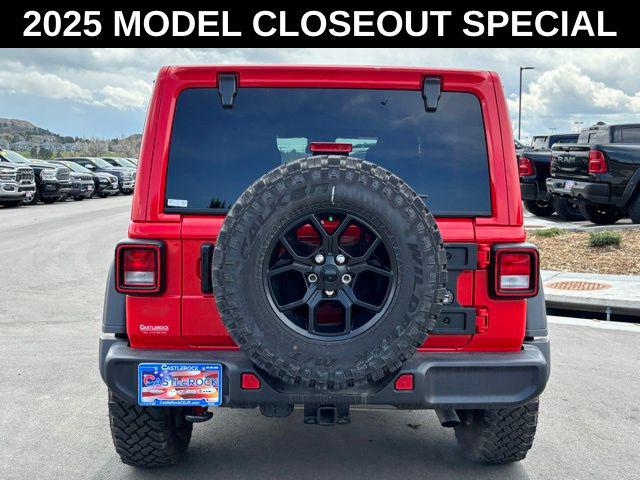 2025 Jeep Wrangler 4-Door Willys 4x4