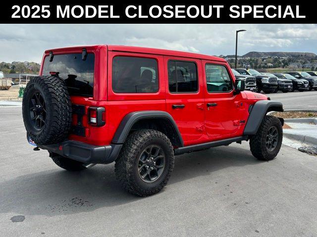 2025 Jeep Wrangler 4-Door Willys 4x4