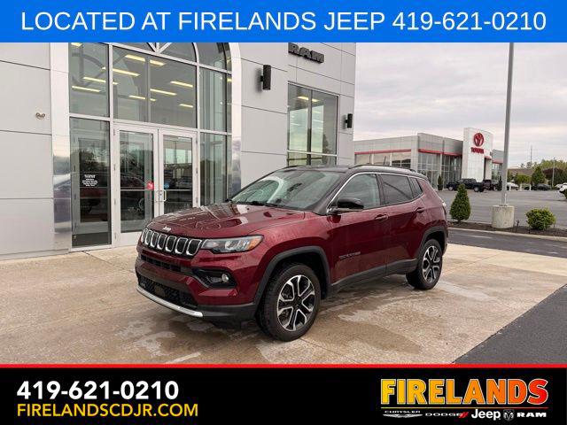 2022 Jeep Compass Limited 4x4 for sale in Sandusky, OH