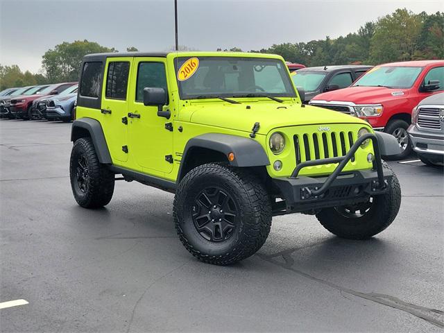 2016 Jeep Wrangler Unlimited Sport