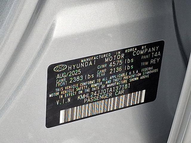 2026 Hyundai Sonata Hybrid Blue