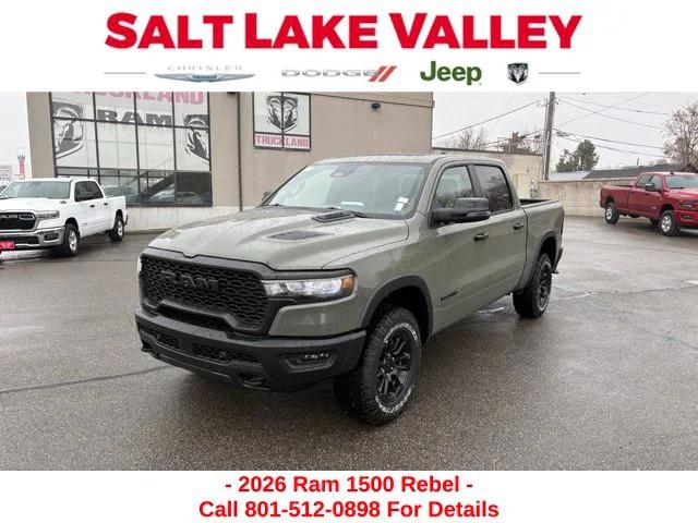 2026 RAM Ram 1500 RAM 1500 REBEL CREW CAB 4X4 57 BOX
