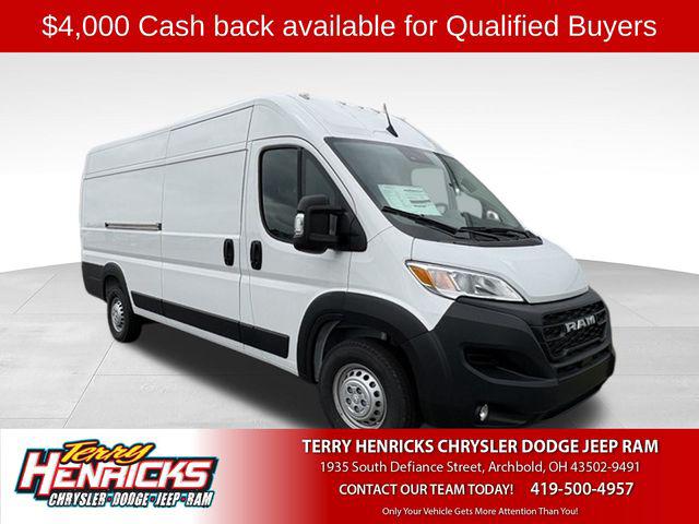 2026 RAM Ram ProMaster RAM PROMASTER 3500 TRADESMAN CARGO VAN HIGH ROOF 159 WB EXT 2026 RAM Ram ProMaster RAM PROMASTER 3500 TRADESMAN CARGO VAN HIGH ROOF 159 WB EXT