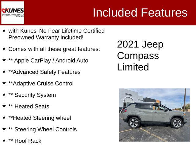 2021 Jeep Compass Limited 4X4 2021 Jeep Compass Limited 4X4