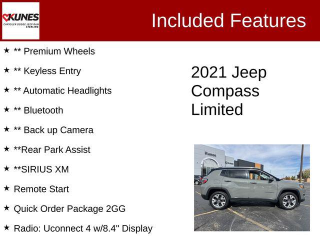 2021 Jeep Compass Limited 4X4 2021 Jeep Compass Limited 4X4