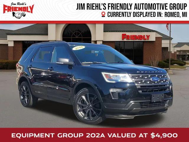 2018 Ford Explorer XLT 2018 Ford Explorer XLT