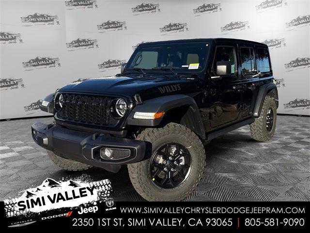 2026 Jeep Wrangler WRANGLER 4-DOOR WILLYS 2026 Jeep Wrangler WRANGLER 4-DOOR WILLYS