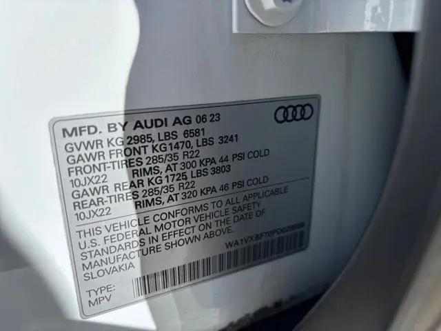 2023 Audi Q7 Prestige 55 TFSI quattro Tiptronic